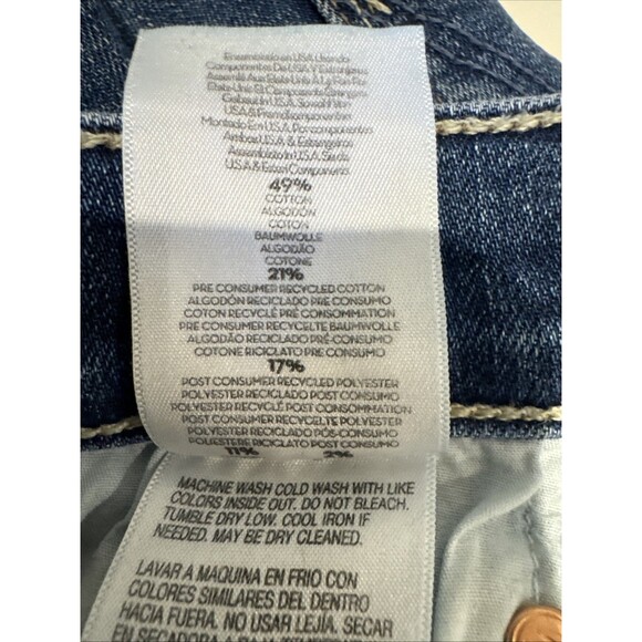 Mother Denim The Insider Flood Over the Top Size 30 Blue Jeans Boot Cut Stretchy - Picture 9 of 15